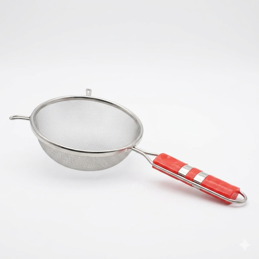 Soup Strainer (12 cm, Plastic Handle)